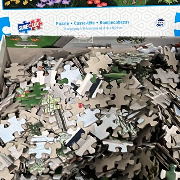 Sure Lox jigsaw puzzle Purrfect blooms 1000 pieces - Picture 4 of 4